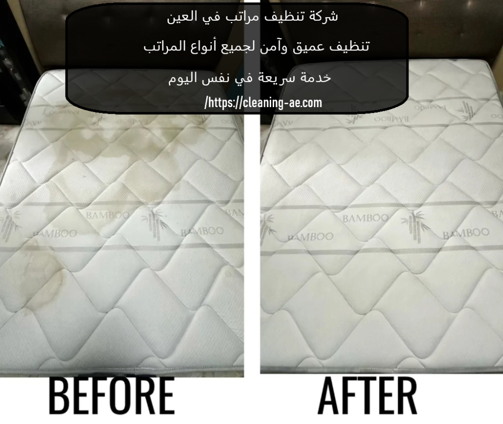 شركة تنظيف مراتب في العين