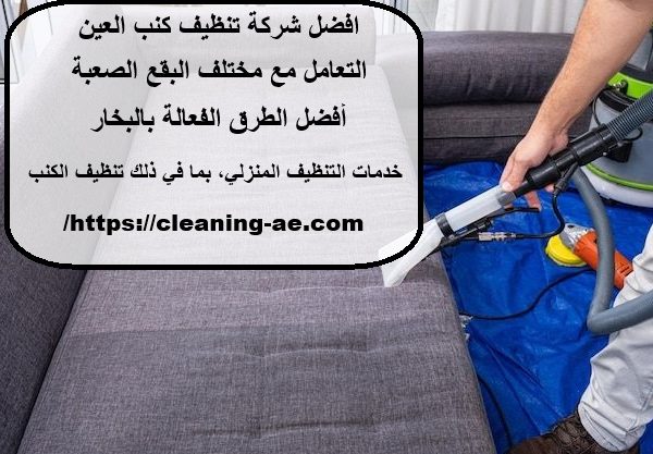 افضل شركة تنظيف كنب العين